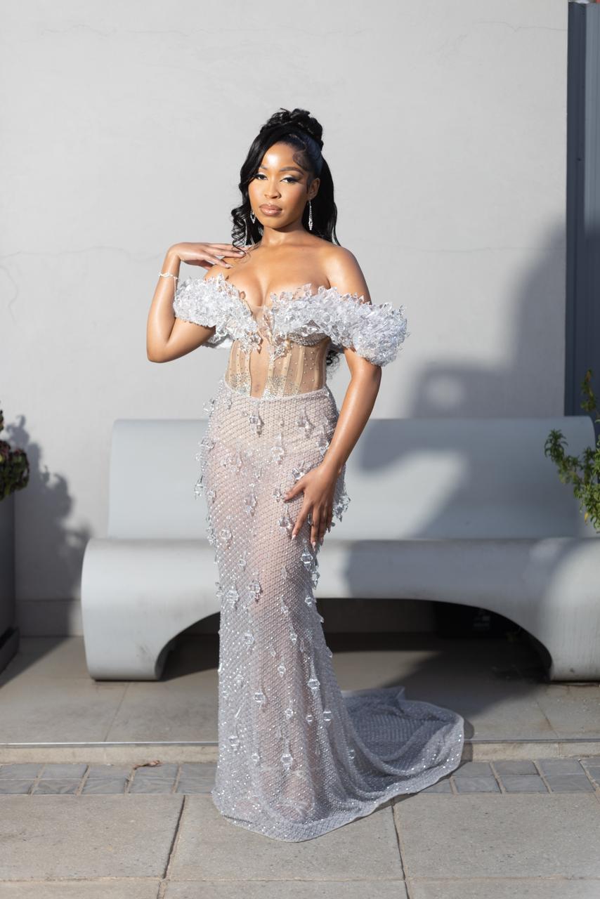 The Crystal Bloom Gown