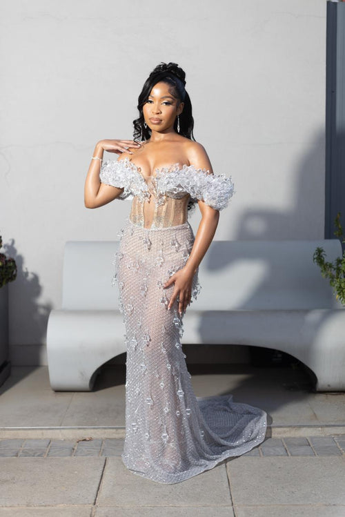 The Crystal Bloom Gown